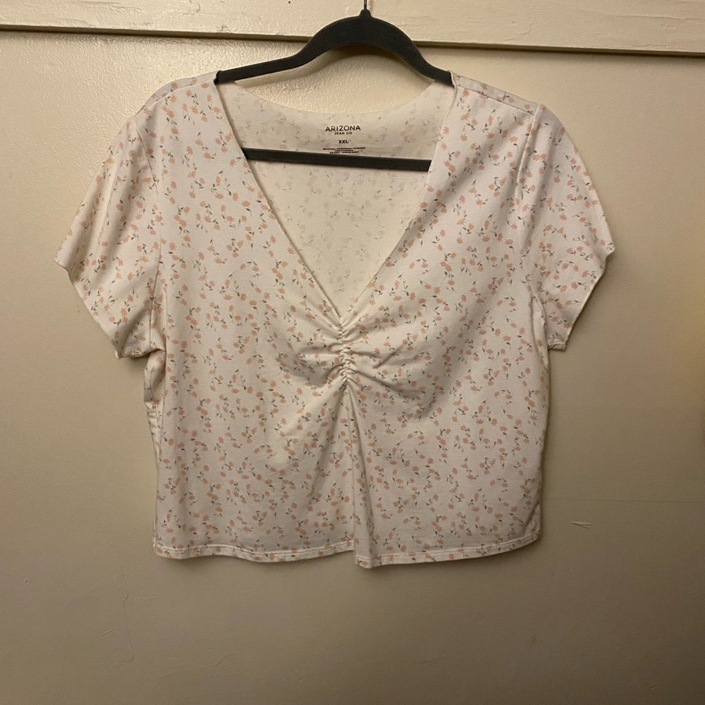 Arizona V-neck crop top